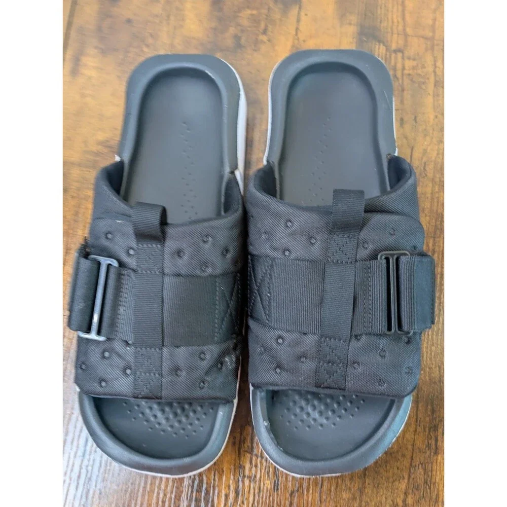 Nike Asuna 3 Slide Black White Men's Size 10 Sandals FB2183-001